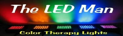 the LED Man Color Therapy Lights